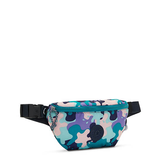 Cangurera Kipling Fresh Lite Printed Verdes | MX 1005UZ